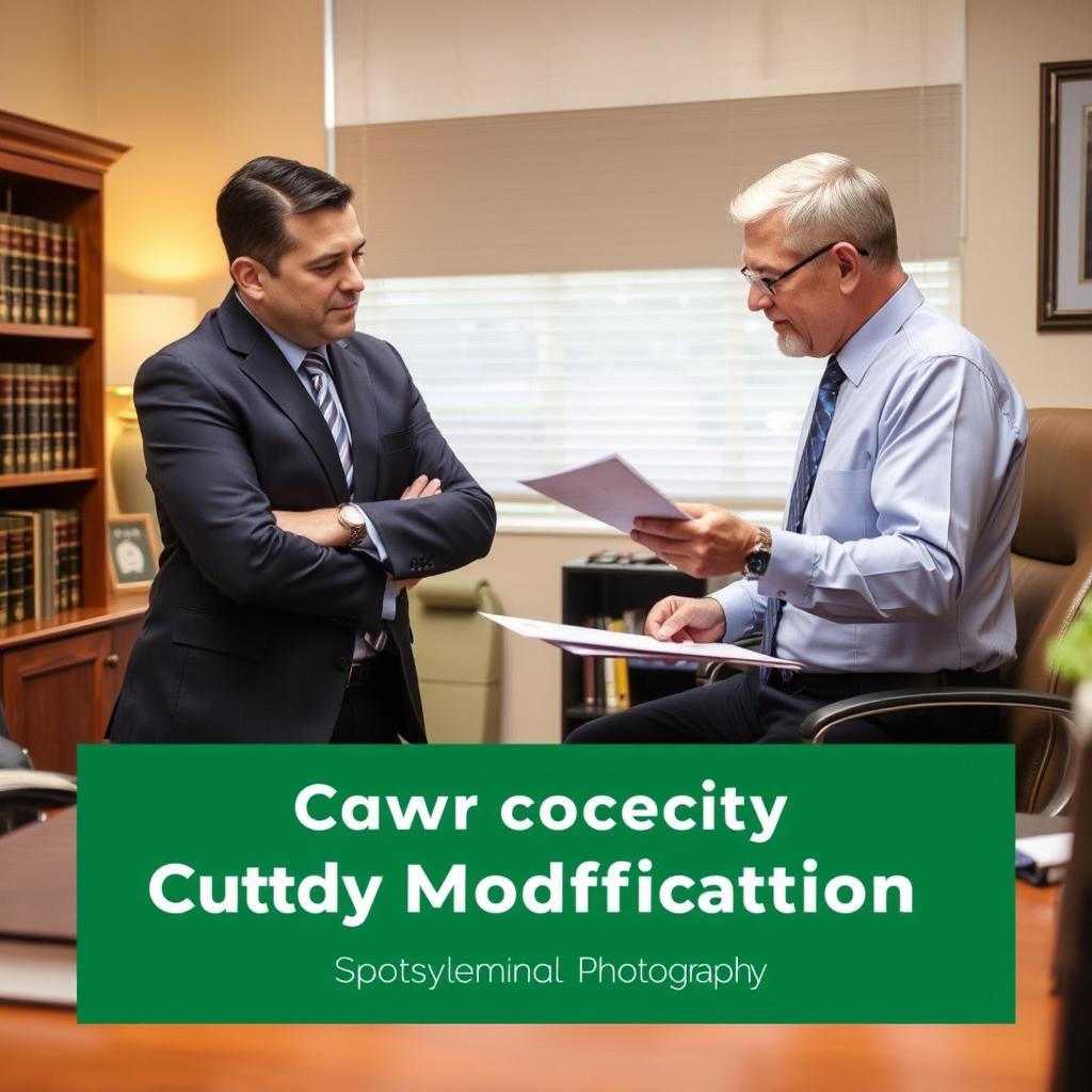 Custody Modification Lawyer Spotsylvania County