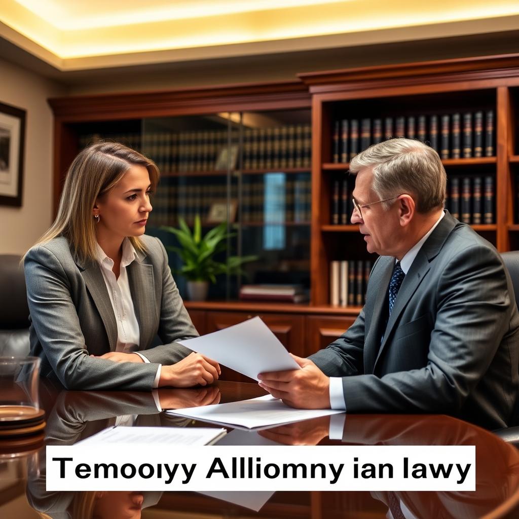 Temporary Alimony Lawyer Falls Church