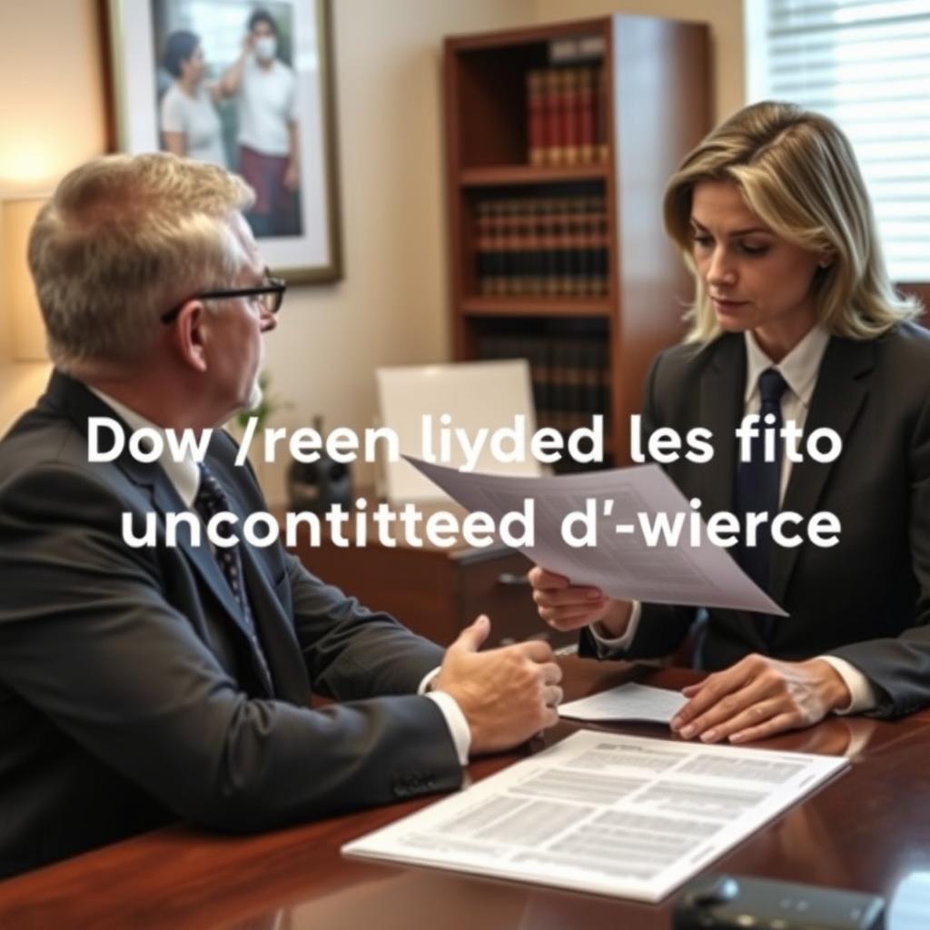 Do I need a lawyer for an uncontested divorce in Loudoun County