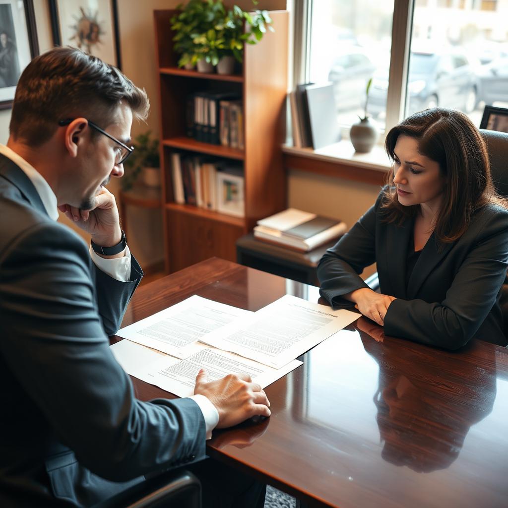 How is child custody decided in Arlington County