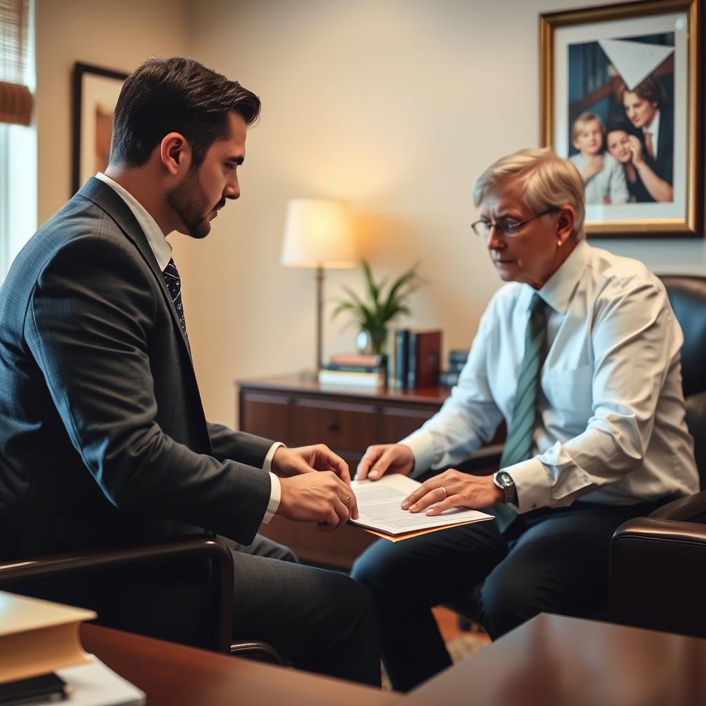 How is child custody decided in Fairfax County